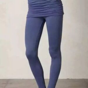 PrAna Remy Skirted Leggings in Blue (Size S)